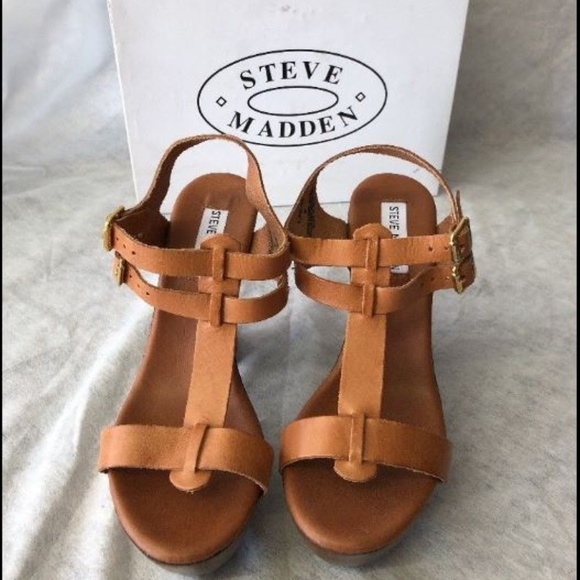 Steve Madden Shoes - Steve Madden Hndmde n Italy Lther Platform Wedge
